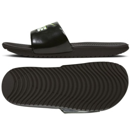 Nike Kawa Slide Jr DD3242 001 tofflor svart 1