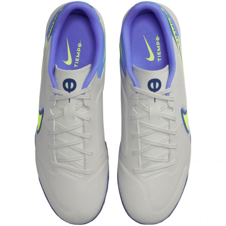 Nike Tiempo Legend 9 Academy Tf M DA1191 075 fotbollssko grå nyanser av grått 1