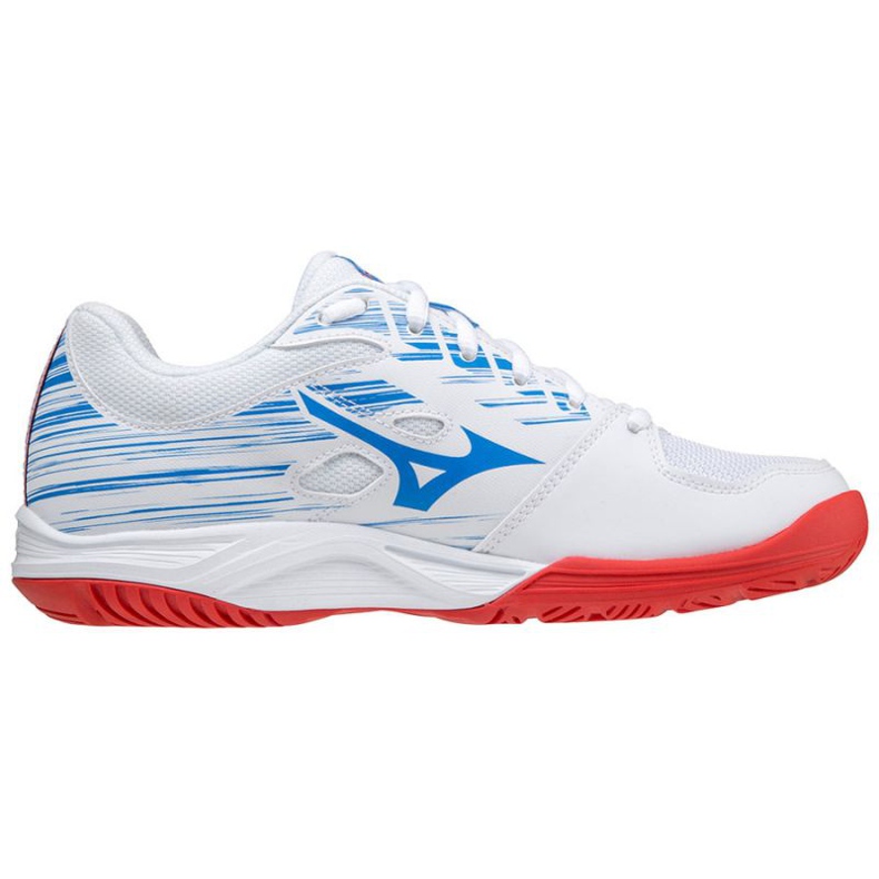 Mizuno Stealth Star Jr.X1GC210725 handbollsskor vit blå 1