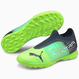 Puma Ultra 3.3 Tt Jr 106531 03 fotbollsskor grå, grön grön 1