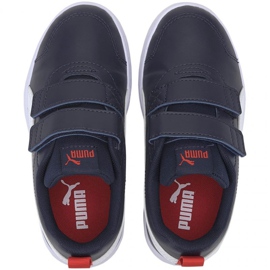 Puma Courtflex v2 V Ps Jr 371543 01 svart 1