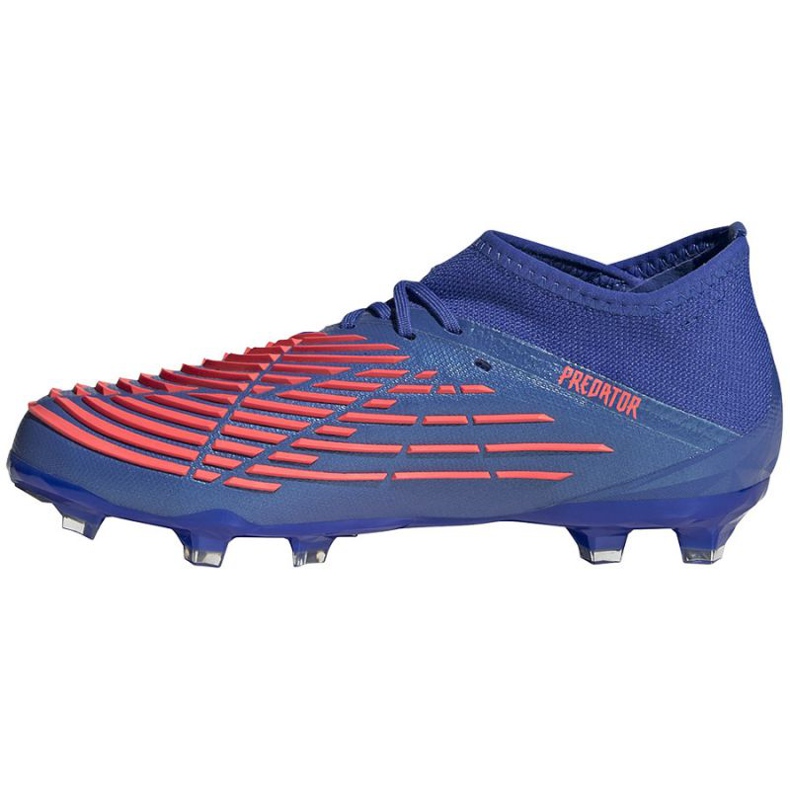 Adidas Predator Edge.1 Fg Jr GW2363 fotbollsskor blå blå 1
