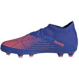 Adidas Predator Edge.3 Fg Jr GW2361 fotbollsskor blå blå 1