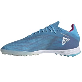 Adidas X Speedflow.1 Tf M GW7472 fotbollsskor blå blå 1