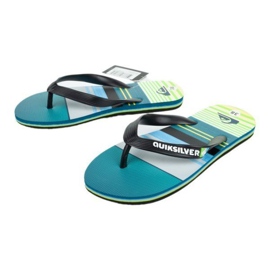 Quiksilver flipflops W AQBL100235-XKGS svart blå grön 1