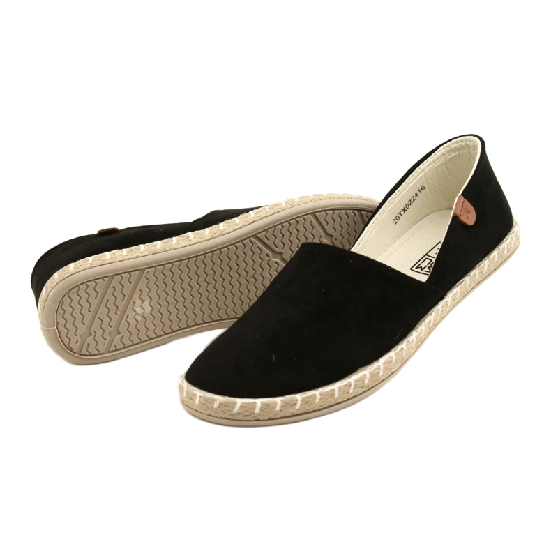 News Svarta kvinnors Espadrilles Nyheter 20TX022416 8