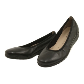 Caprice Black Nappa Ballerina 9-22161-28 svart 5