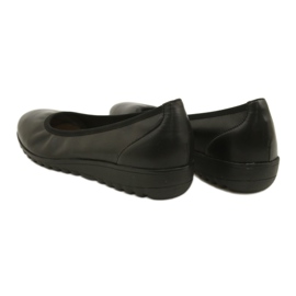 Caprice Black Nappa Ballerina 9-22161-28 svart 6
