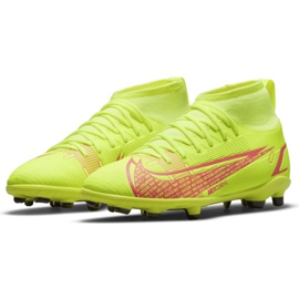Nike Mercurial Superfly 8 Club Mg Jr CV0790-760 fotbollsskor grön grön 1