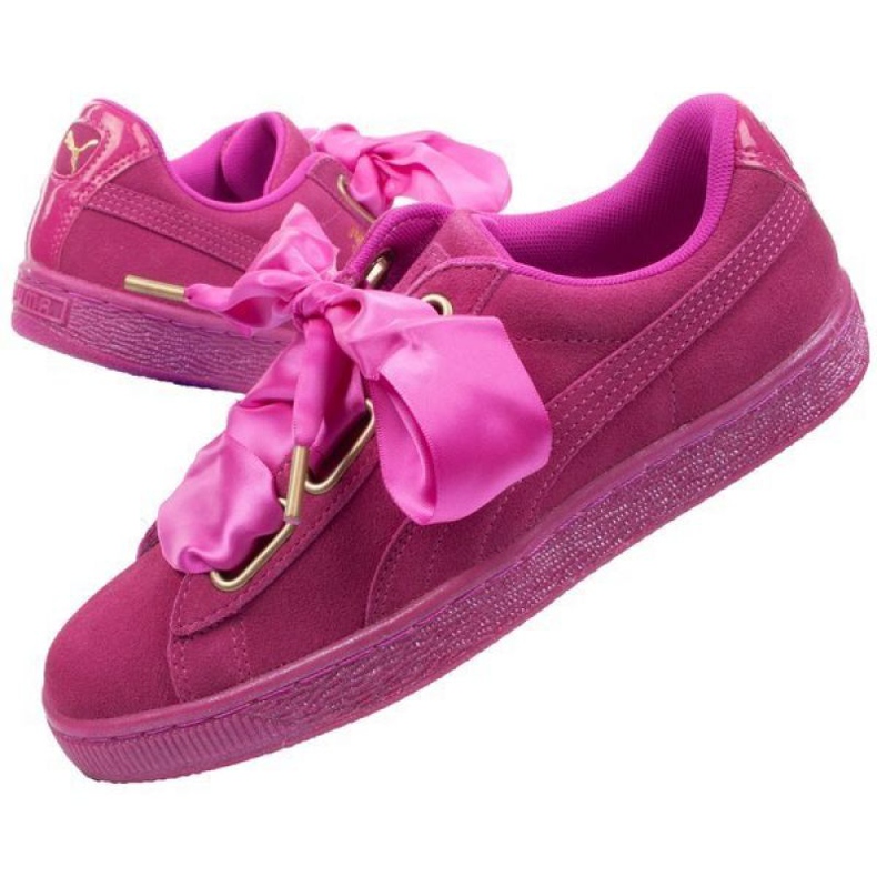 Puma Mocka Heart Satin W 362714 01 rosa 1