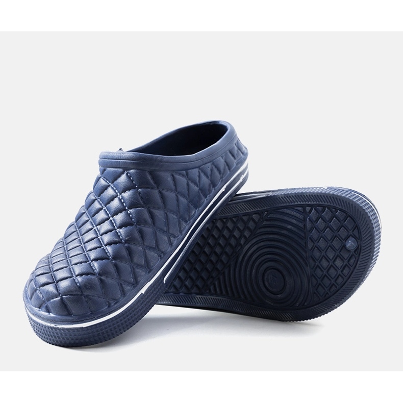 Marinblå Caltare flipflops för män 2