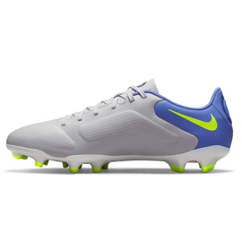 Nike Tiempo Legend 9 Academy Mg M DA1174-075 fotbollsskor grått, blått grått 1