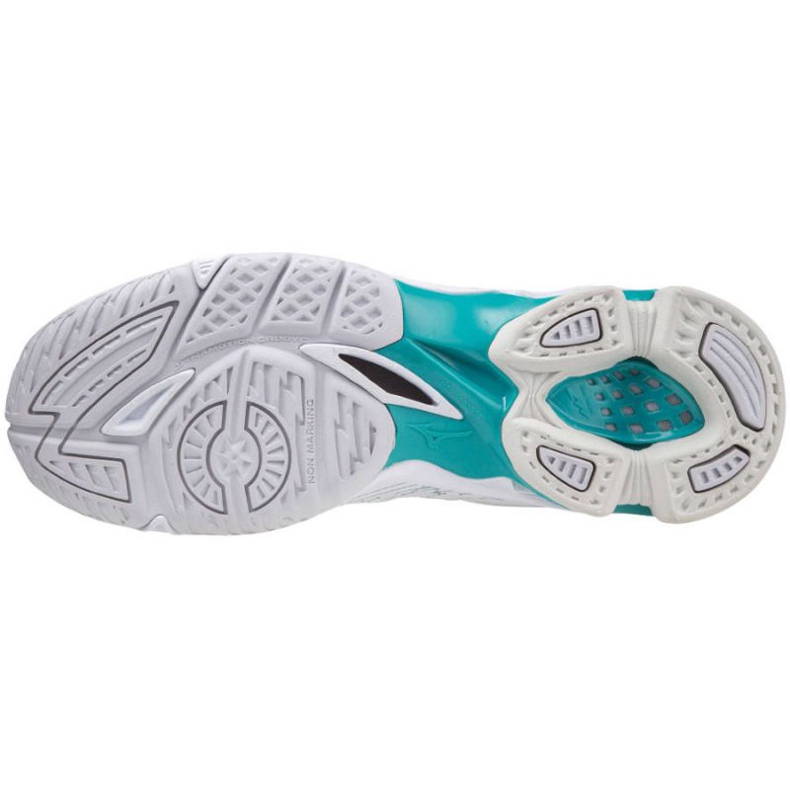 Inomhusskor Mizuno Wave Voltage M V1GA216036 vit vit 2