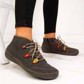 Gråisolerade stövlar W Rieker 52542-42 2