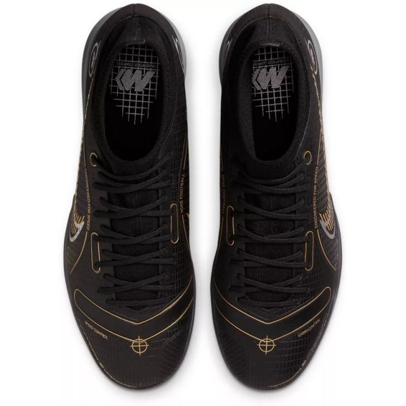 Nike Mercurial Superfly 8 Academy Ic M DJ2875 007 fotbollsskor svart svart 1