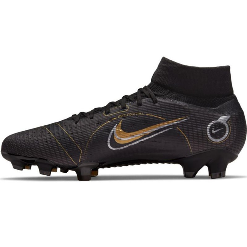 Nike Mercurial Superfly 8 Pro Fg M DJ2848 007 fotbollsskor svart svart 1