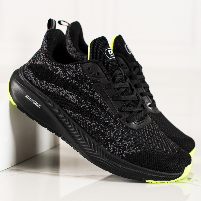 Lätta DK Sportskor svart grå 1