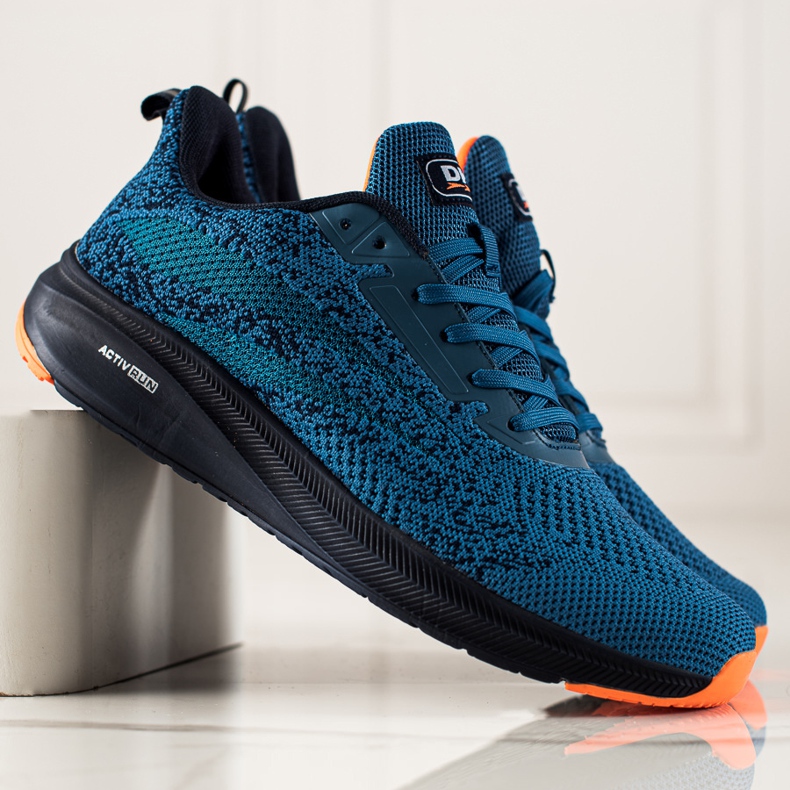 Lätta DK Sportskor marinblå blå grön 1