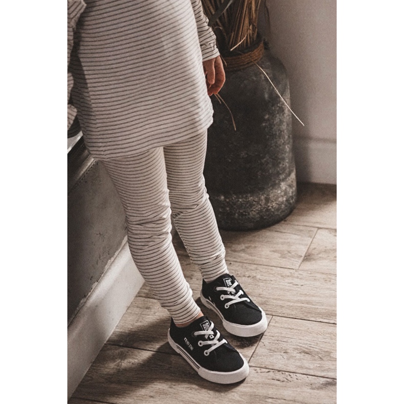 Black Big Star JJ374169 Slip-On Sneakers svart 2