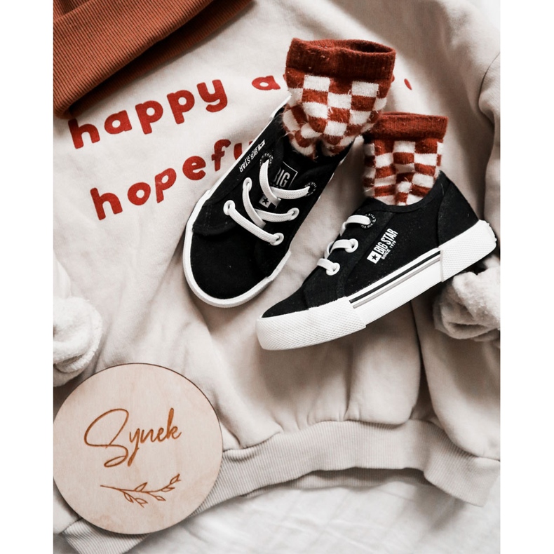 Black Big Star JJ374169 Slip-On Sneakers svart 1