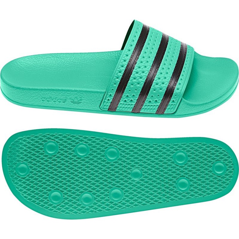 Adidas Originals Adilette Slides U CQ3100 svart grön 1