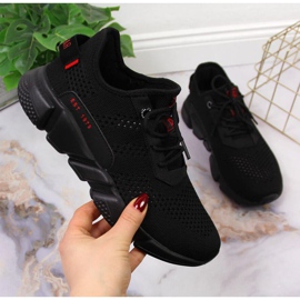 Textila sportskor Big Star W JJ274273 svart 1