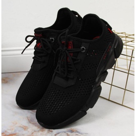 Textila sportskor Big Star W JJ274273 svart 2