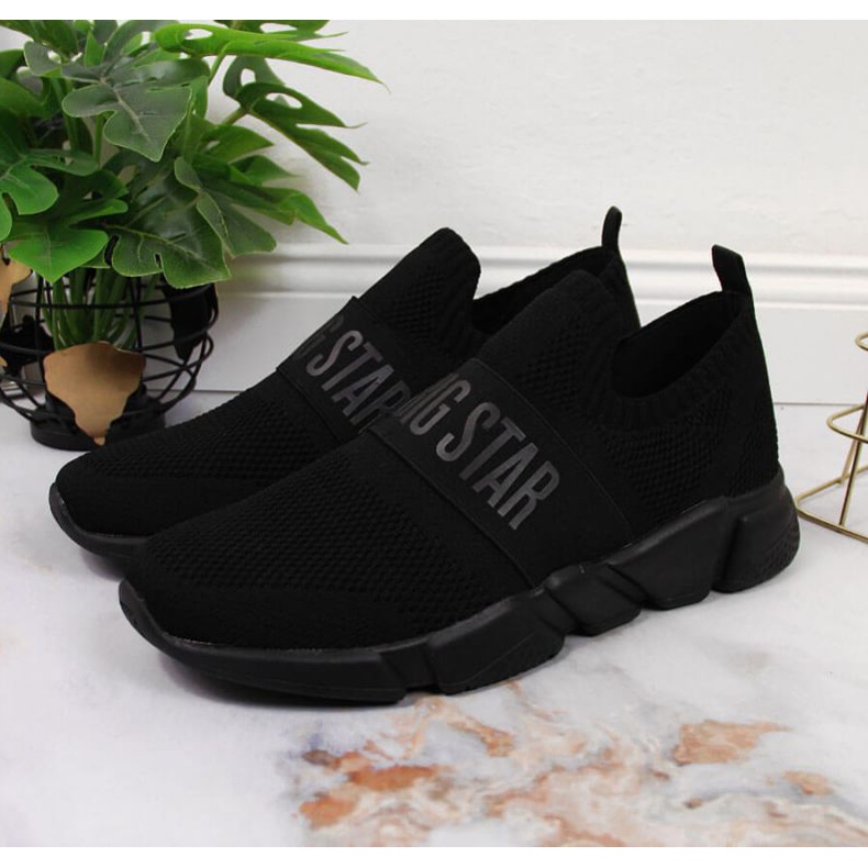 Slip on sportskor Big Star W JJ274296 svart 2