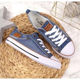 American Club W AM653A jeanssneakers blå 2