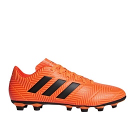 Adidas Nemeziz 18.4 FxG M DA9594 fotbollsskor mångfärgad orange 1