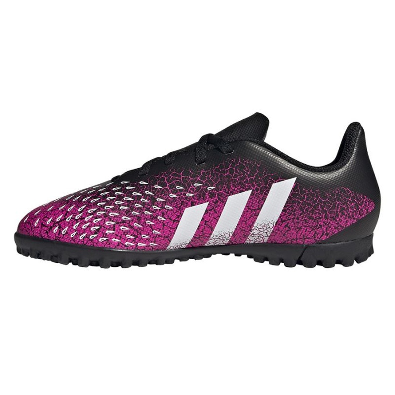 Adidas Predator Freak .4 Tf Jr FW7537 fotbollsskor mångfärgad rosa 1