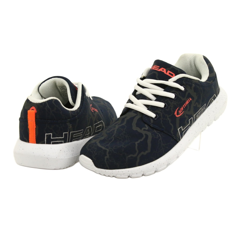 ADI sport softshell Head 222 marinblå vit orange grå 3