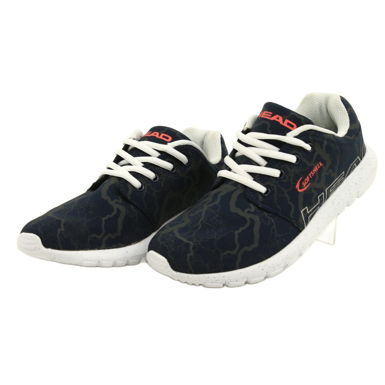 ADI sport softshell Head 222 marinblå vit orange grå 2