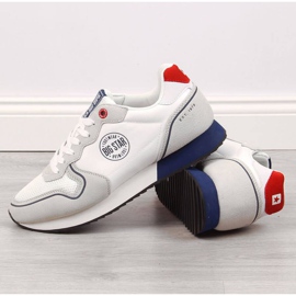 Big Star M JJ174141 vita sportskor grå 2