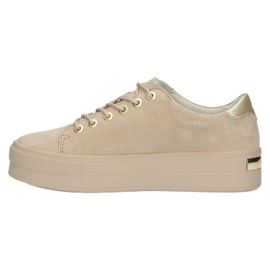 Creepers i beige läder Filippo DP3533 1