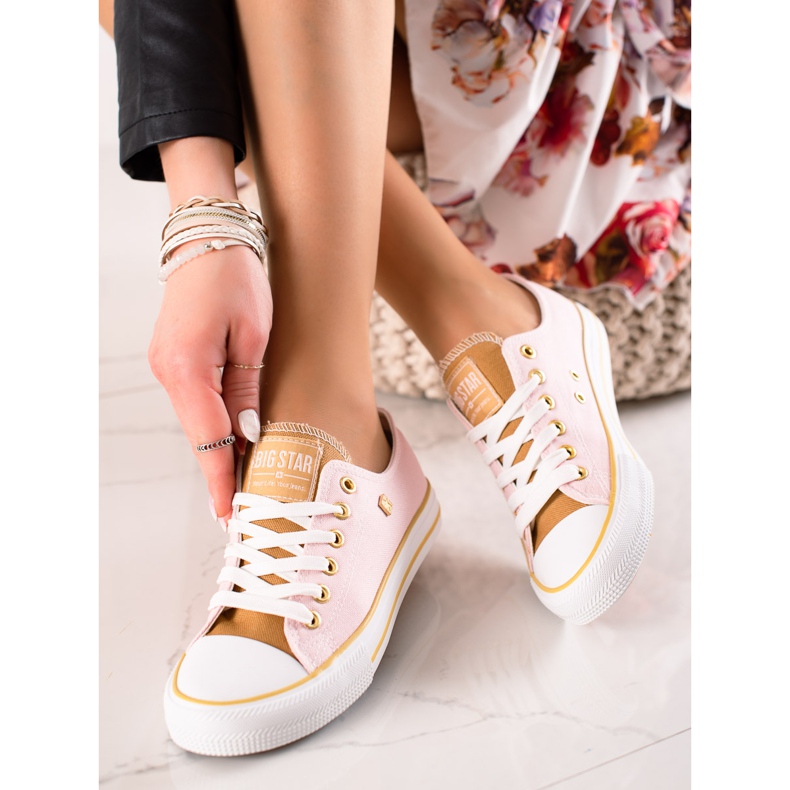 Big Star Sneakers dam HH274455 rosa 1