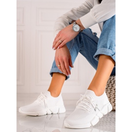 Sneakers för damer Big Star JJ274268 vit 1