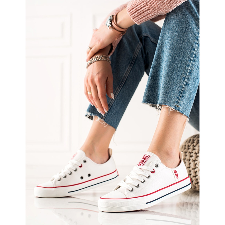 Big Star Sneakers dam JJ274130 vit 1