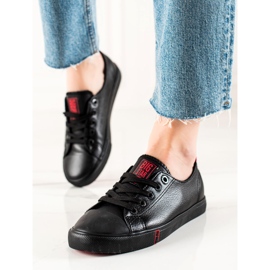 Big Star GG274007 damsneakers svart 2