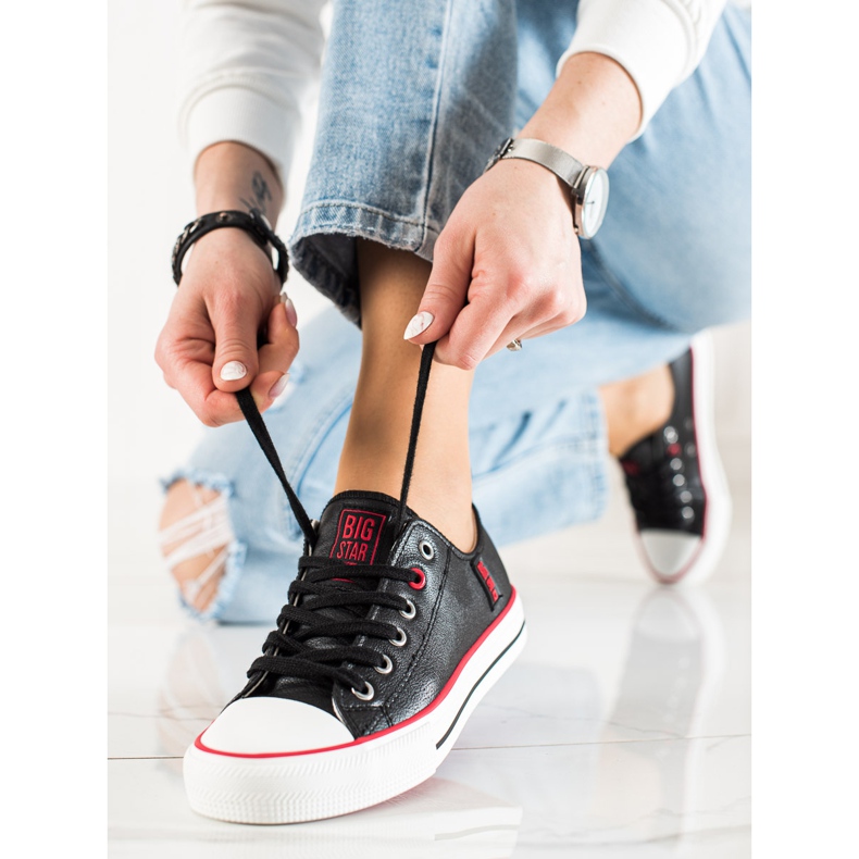 Big Star Sneakers dam JJ274129 svart 1