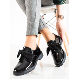 Goodin Klassiska skor med rosett svart 1