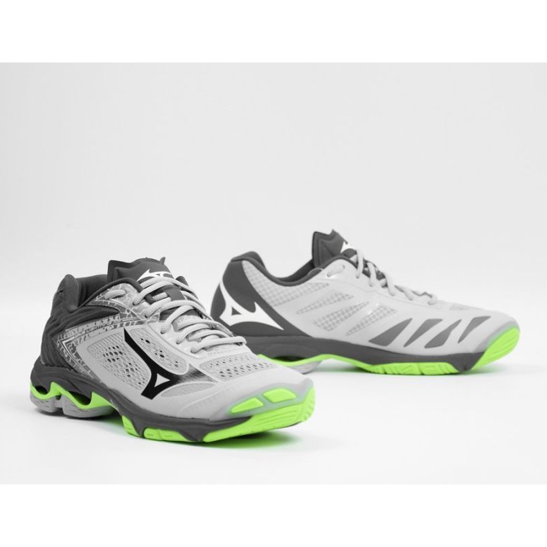 Mizuno Wave Lightning Z5 M V1GA190037 volleybollskor grå nyanser av grå 2