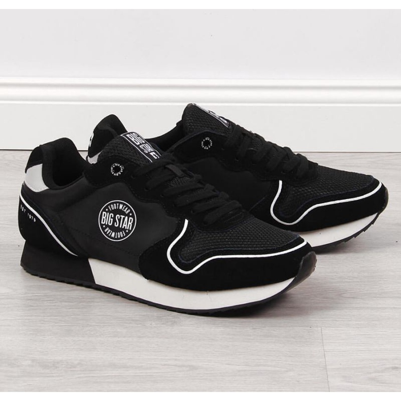 Svarta Big Star M JJ174140 sportskor 1