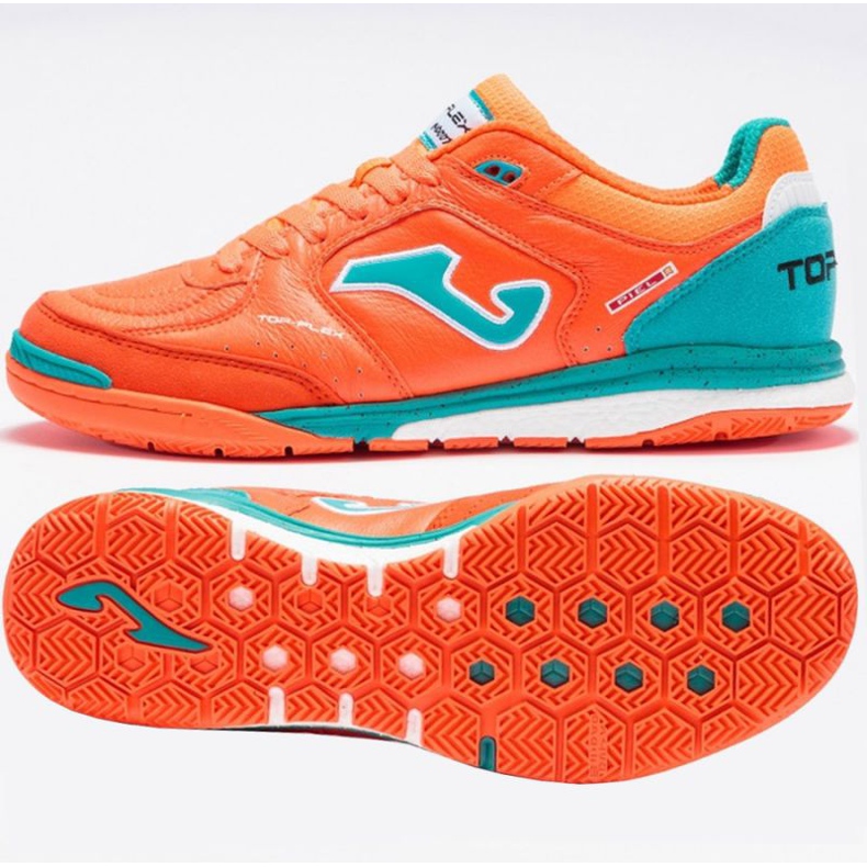 Joma Top Flex Rebound 2108 In M TORS2108IN fotbollsskor orange apelsiner och röda 1