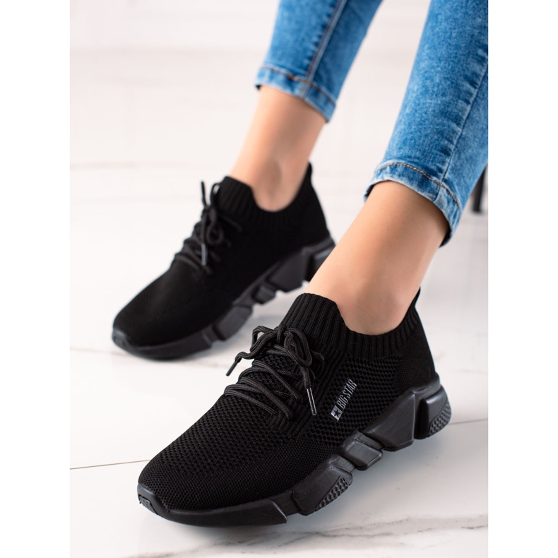 Sneakers för damer Big Star JJ274269 svart 2