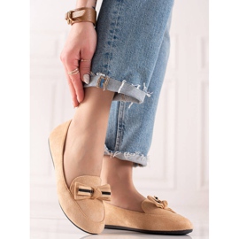 TRENDI Klassiska herrar med pilbåge beige 2