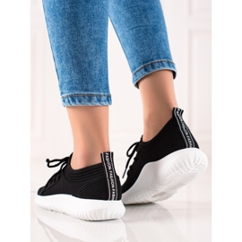 TRENDI Lätta sportskor svart 1