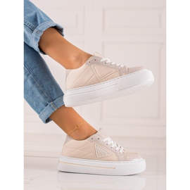 Seastar Mode skor beige 1