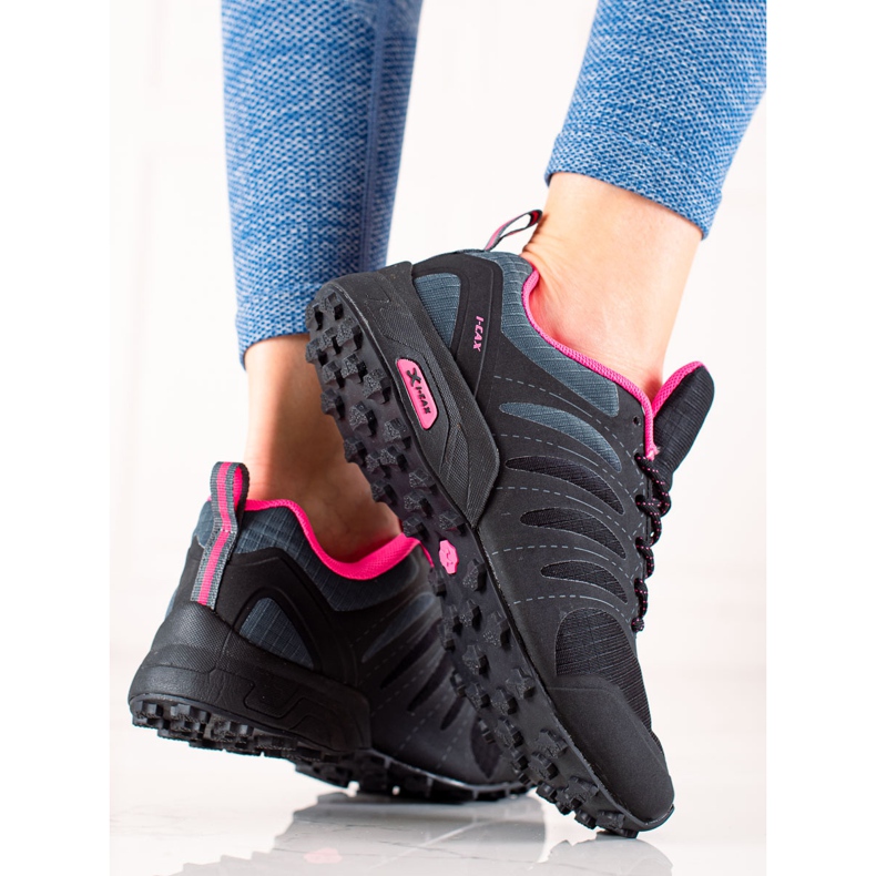 TRENDI Bekväma vandringsskor svart 1