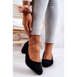 Mocka Pumps On A Bar Sergio Leone PB291 Svart 2